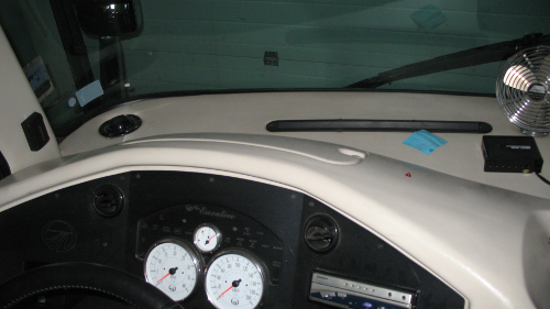 Sky Drive GPS Speedometer Speed Sender Sky Drive Speedometer Sender in a Motorhome