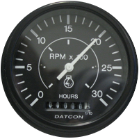 Tachometer with Hourmeter