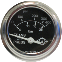 Datcon Transmission Temperature and Transmission Oil Pressure Gauge